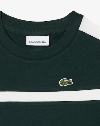 T-shirt coton color-block