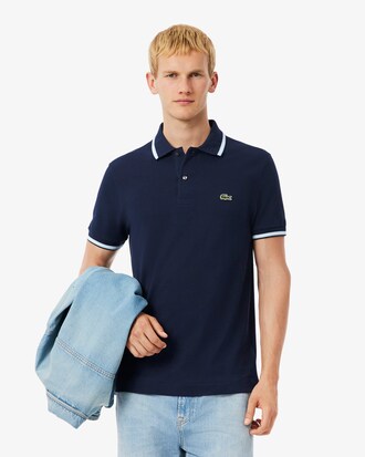 Polo L.12.12 regular fit liserés