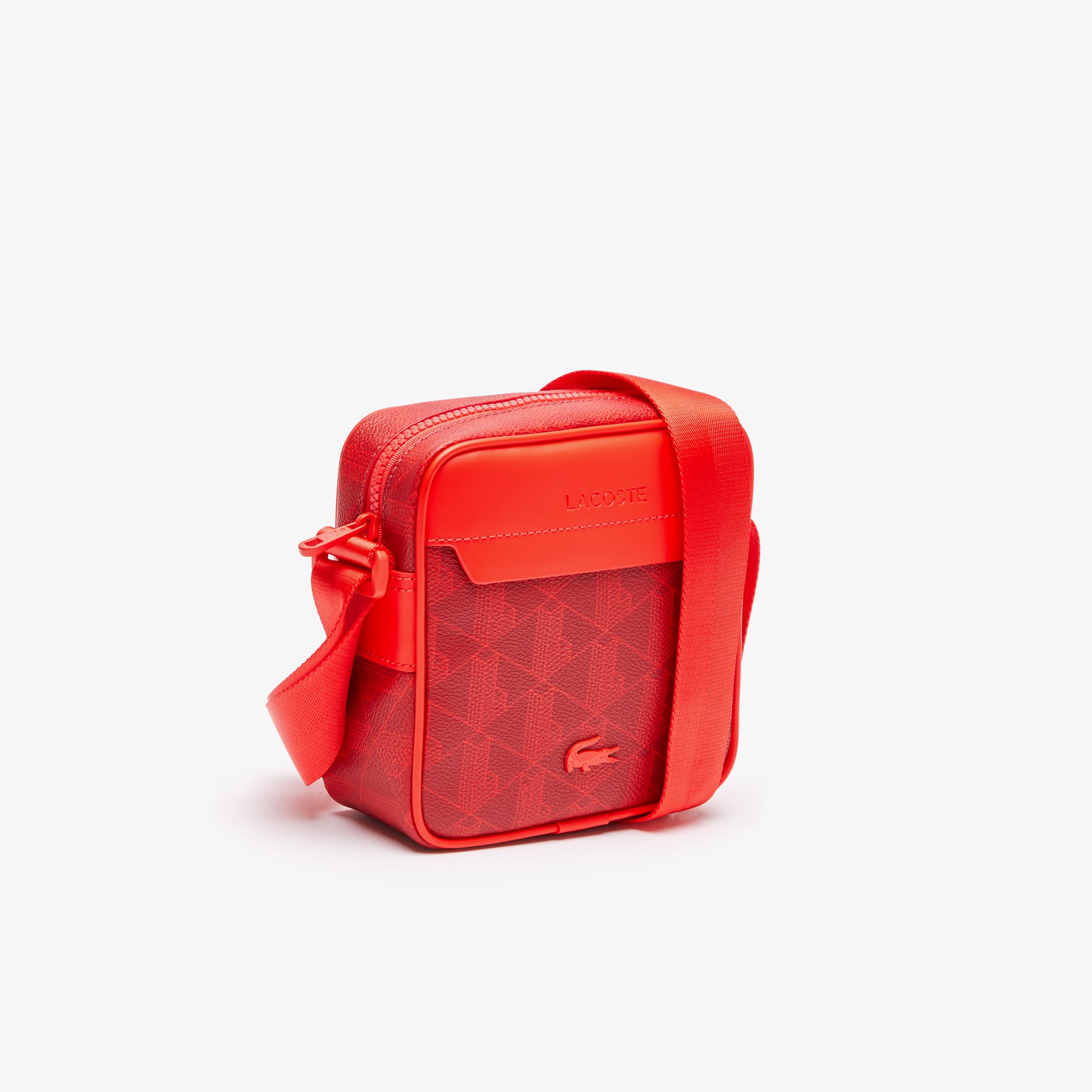 Sacoche Unisexe Lacoste Rectangulaire Avec Imprimé Monogramme