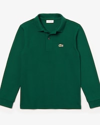 Polo manches longues en Petit Piqu&eacute;