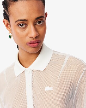 Polo oversize mesh Défilé