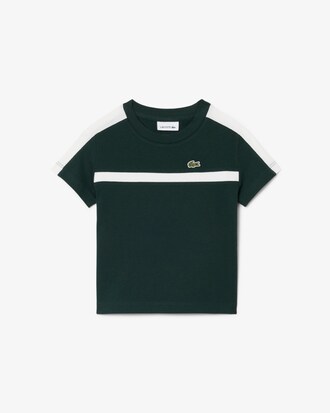 T-shirt coton color-block