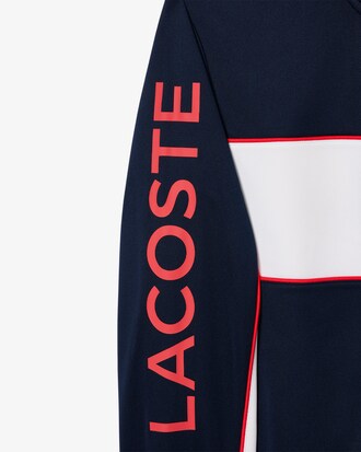 Sweatshirt zippé Tennis marquage imprimé