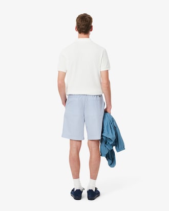 Short relaxed fit rayé