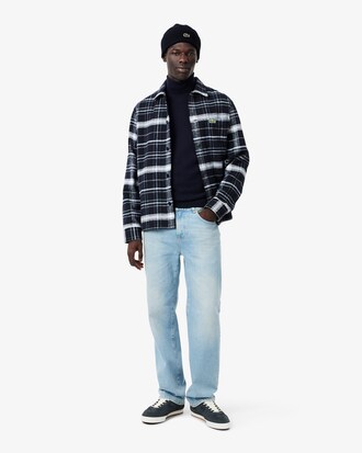 Bonnet laine card&eacute;e c&ocirc;tel&eacute;e