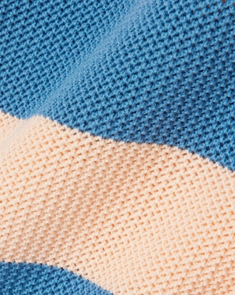 T-shirt maille r&eacute;sille rayures