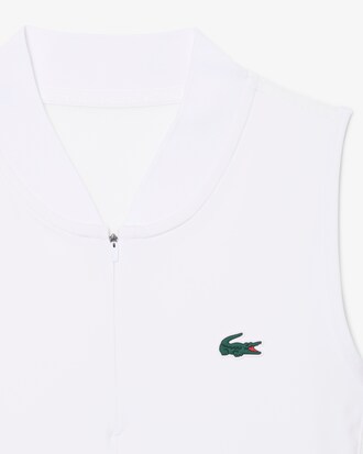 Polo Tennis sans manches stretch bi-mati&egrave;re