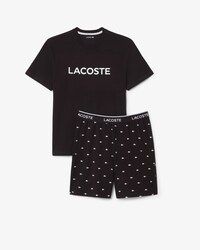 Ensemble de pyjama coton imprim&eacute; crocodile