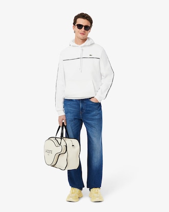 Sweatshirt classic fit bandes siglées