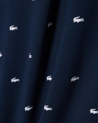 T-shirt de pyjama imprimé crocodile