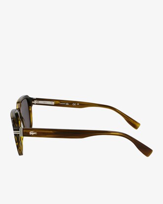 Lunettes The Line rectangulaires ac&eacute;tate