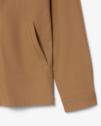 Surchemise twill de coton m&eacute;lang&eacute;