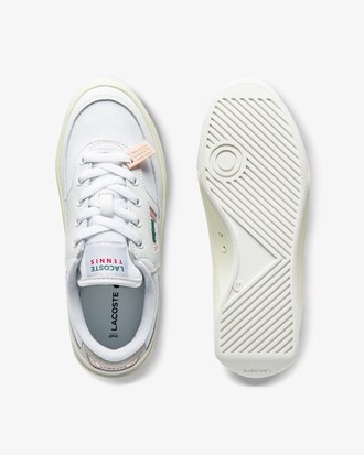 Sneakers G80 femme en cuir et daim