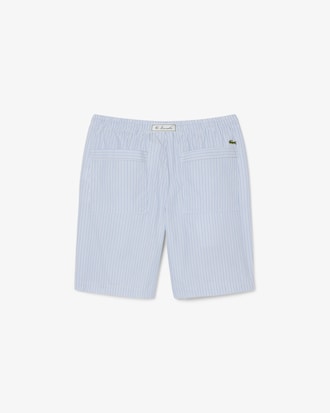 Short relaxed fit rayé