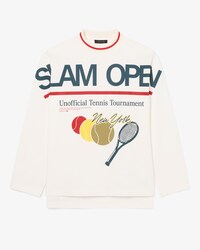 T-shirt manches longues imprim&eacute; tennis D&eacute;fil&eacute;
