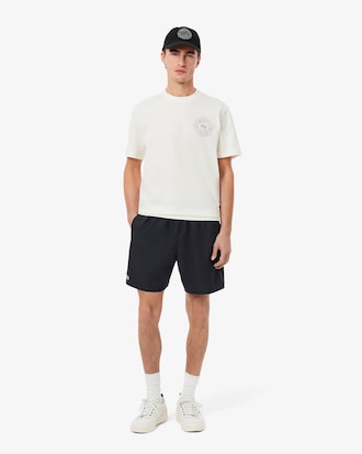 Short de bain mi-long uni