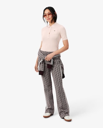 Polo maille pointelle slim fit