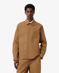 Surchemise twill de coton m&eacute;lang&eacute;