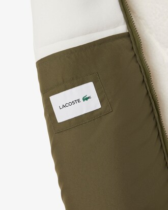 Veste polaire sherpa color-block