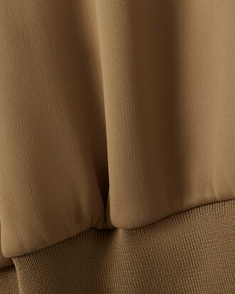 Sweatshirt col polo badge D&eacute;fil&eacute;