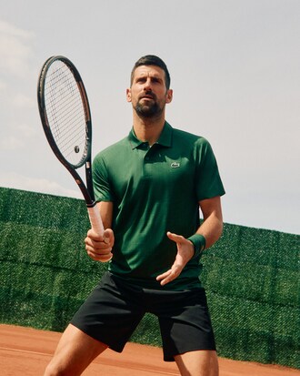 Polo Lacoste Tennis x Novak Djokovic On Court