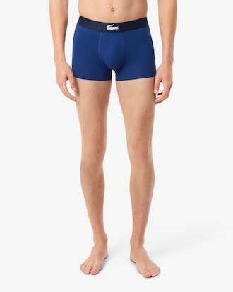 Lot de 3 boxers courts coton stretch