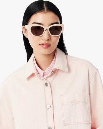 Veste surchemise denim oversize
