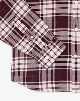 Chemise flanelle &agrave; carreaux regular fit