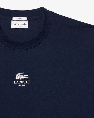 T-shirt coton imprimé signature