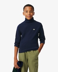 T-shirt coton col roulé