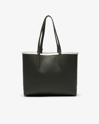 Sac cabas r&eacute;versible Anna en toile enduite color-block