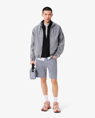Sweatshirt zippé jersey double face