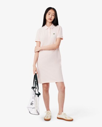 Robe polo en Petit Piqu&eacute; souple