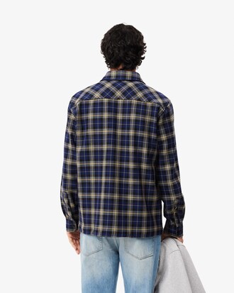 Surchemise oversize à carreaux