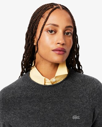 Pull maille 3D laine cardée