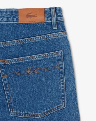 Short denim coton