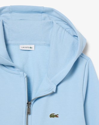 Sweatshirt mixte zipp&eacute; en molleton gratt&eacute;