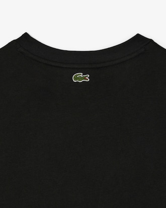 Robe t-shirt jersey oversize griffée