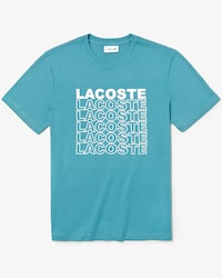 T-shirt col rond en jersey de coton uni