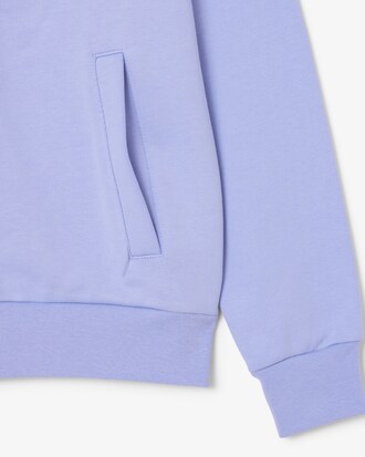 Sweatshirt zippé à capuche molleton