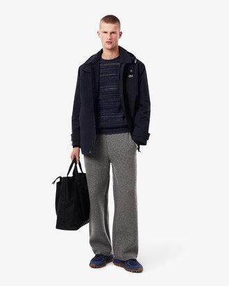 Pantalon loose fit laine mérinos