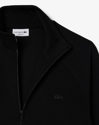 Sweatshirt zippé jersey double face
