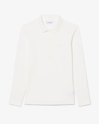 Polo L.12.D slim fit en mini Piqu&eacute; stretch