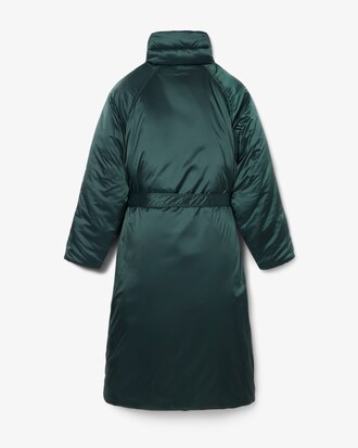 Doudoune longue irisée Défilé