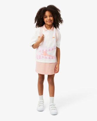 T-shirt coton imprim&eacute; crocodile