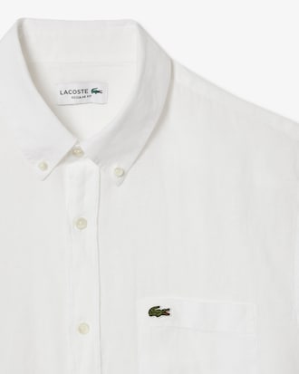Chemise manches courtes en lin