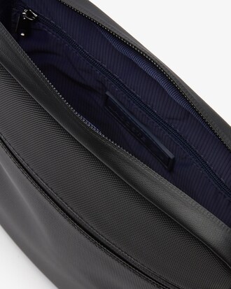 Men's L.12.12 Concept Coated Petit Piqué Canvas Flat Zip Bag