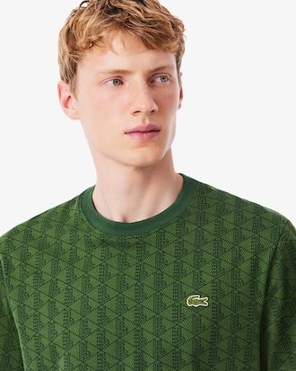 T-shirt jersey monogramme