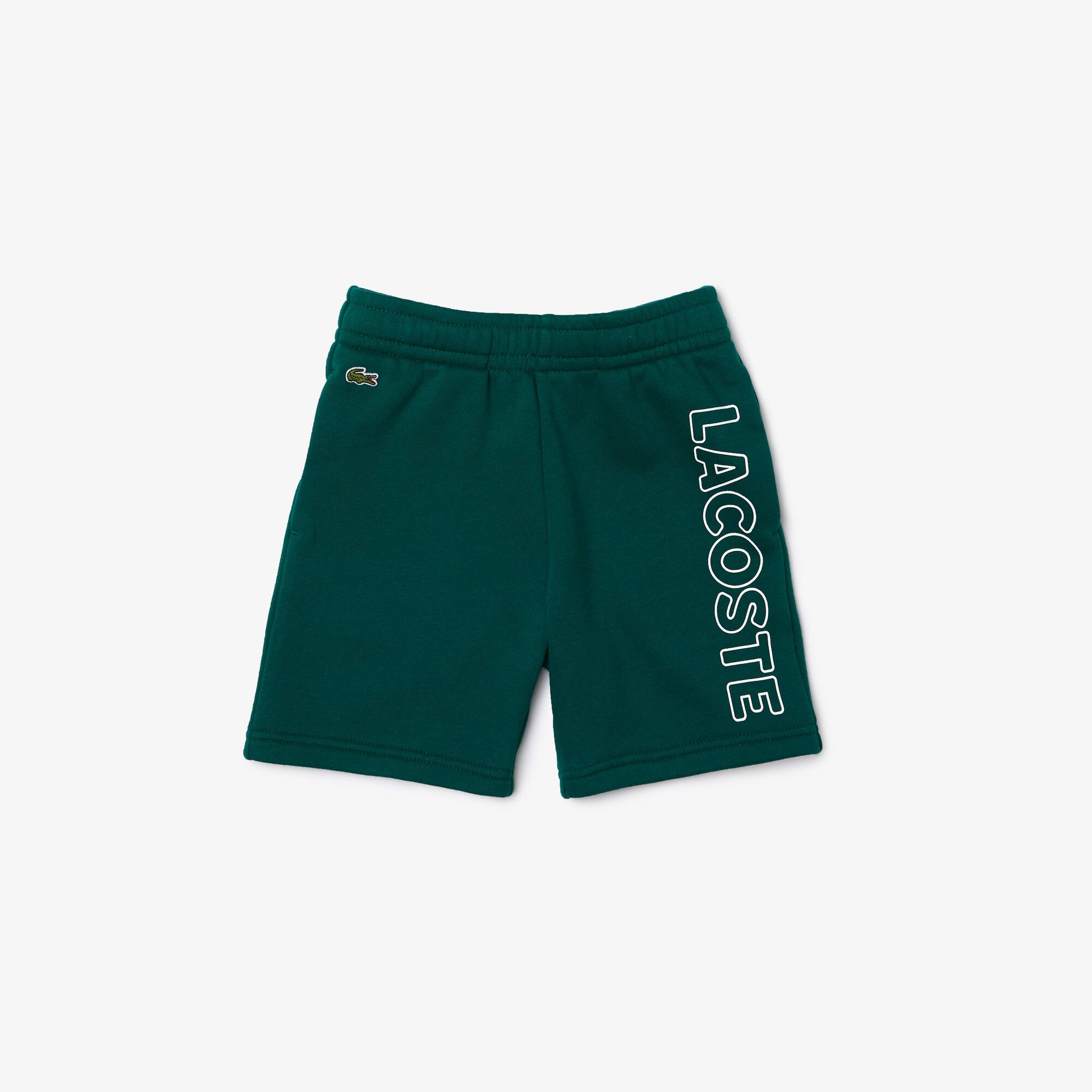 short lacoste molleton