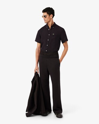 Chemise manches courtes en lin